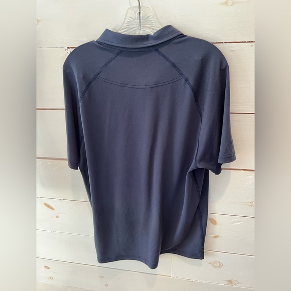 Rhone Men's Navy Polo Shirt, size large, EUC, see photos. - Picture 2 of 6